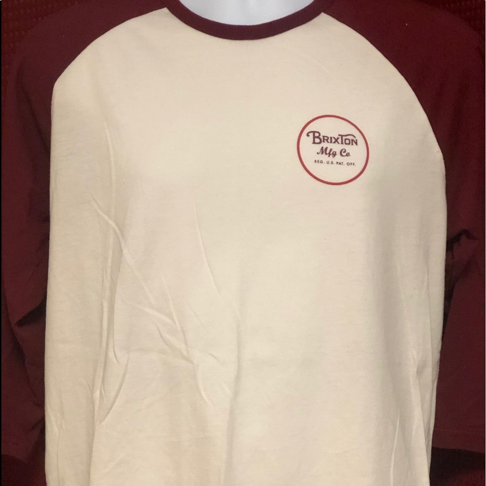 Brixton Wheeler 3/4 Sleeve T-Shirt, Size: L